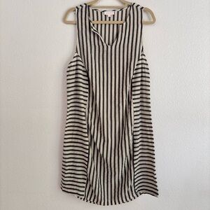 Julie Miles | striped cotton sleeveless dress